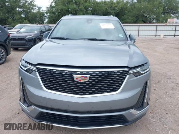 2025 Cadillac XT6 FWD Premium Luxury with VIN 1GYKPCRS0SZ119055, listed as a IAAI auction lot 42574001 with 17,137 mi miles and . Bid and sale history available at DreamBid. Image 12.