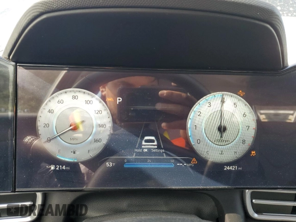 2023 Hyundai Elantra Limited with VIN KMHLP4AG6PU499056, listed as a Copart auction lot 49999395 with 24,421 mi miles and Salvage Title. Bid and sale history available at DreamBid. Image 9.