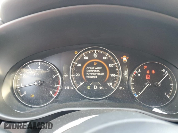 2025 Mazda CX-30 S Preferred with VIN 3MVDMBCMXSM764341, listed as a Copart auction lot 50795205 with 6,481 mi miles and Salvage Title. Bid and sale history available at DreamBid. Image 9.