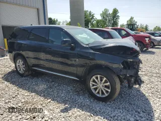 2021 Dodge Durango SXT Plus with VIN 1C4RDJAG1MC643653, listed as a Copart auction lot 57012514 with 62,939 mi miles and Non repairable. Bid and sale history available at DreamBid. Image 4.
