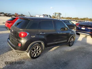 2015 FIAT 500L Urbana Trekking with VIN ZFBCFADH8FZ030792, listed as a Copart auction lot 78655844 with 0 mi miles and Salvage Title. Bid and sale history available at carsss.com. Image 3.