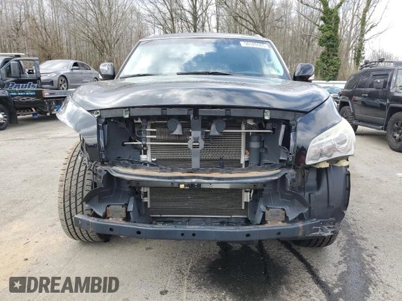 2013 Infiniti QX56 with VIN JN8AZ2NE8D9042688, listed as a Copart auction lot 50520505 with 88,145 mi miles and Salvage Title. Bid and sale history available at DreamBid. Image 5.