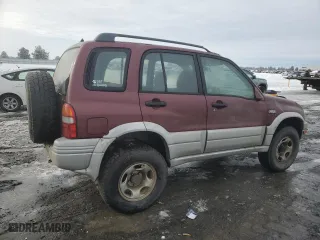 1999 Suzuki Grand Vitara JLX with VIN JS3TD62V6X4108950, listed as a Copart auction lot 46468705 with 215,541 mi miles and Salvage Title. Bid and sale history available at carsss.com. Image 3.