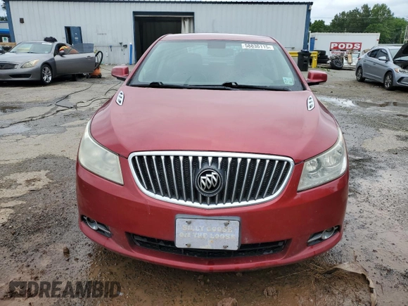 2013 Buick LaCrosse Premium 2 with VIN 1G4GH5E36DF244287, listed as a Copart auction lot 58830115 with 218,924 mi miles and Salvage title. Bid and sale history available at DreamBid. Image 5.