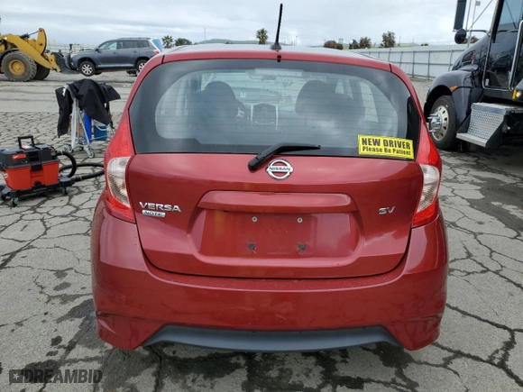 2018 Nissan Versa Note S with VIN 3N1CE2CP7JL352227, listed as a Copart auction lot 51118275 with 74,815 mi miles and Salvage Title. Bid and sale history available at carsss.com. Image 6.