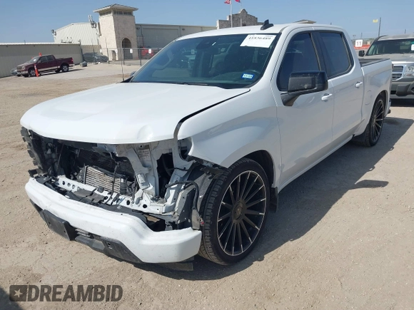 2022 Chevrolet Silverado 1500 LT with VIN 1GCPACEK2NZ635571, listed as a IAAI auction lot 41836489 with 63,875 mi miles. Bid and sale history available at carsss.com. Image 17.