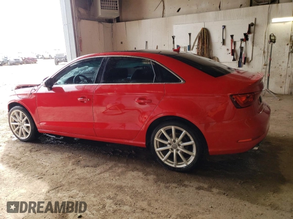 2015 Audi A3 2.0T Premium Plus with VIN WAUEFGFF6F1031665, listed as a Copart auction lot 48230383 with 78,531 mi miles. Bid and sale history available at carsss.com. Image 2.