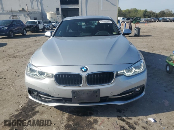 2016 BMW 3 Series 328i with VIN WBA8E9G50GNT45632, listed as a Copart auction lot 53670555 with 63,790 mi miles and Salvage Title. Bid and sale history available at carsss.com. Image 5.