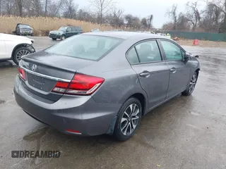 2015 Honda Civic EX with VIN 19XFB2F80FE267622, listed as a IAAI auction lot 41679465 with 140,360 mi miles. Bid and sale history available at carsss.com. Image 4.