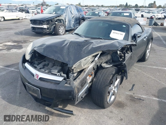 2008 Saturn Sky with VIN 1G8MC35B58Y116032, listed as a IAAI auction lot 40984700 with 1 mi miles. Bid and sale history available at carsss.com. Image 6.