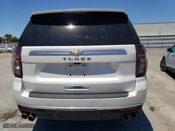 2022 Chevrolet Tahoe High Country with VIN 1GNSKTKL6NR212181, listed as a Copart auction lot 59415103 with 0 mi miles. Bid and sale history available at carsss.com. Image 6.