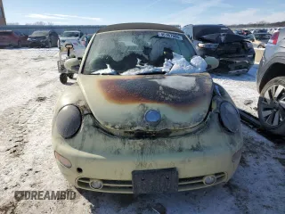2005 Volkswagen Beetle GLS с VIN 3VWCM31Y15M363190, выставлен на аукционе Copart как лот 46167995 с пробегом Не указан миль и Списание • Salvage title. История ставок и продаж доступна на DreamBid. Изображение 5.