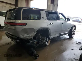 2025 Rivian R1S Adventure with VIN 7PDSGBBA4SN049237, listed as a Copart auction lot 53455505 with 0 mi miles and Salvage Title. Bid and sale history available at carsss.com. Image 3.