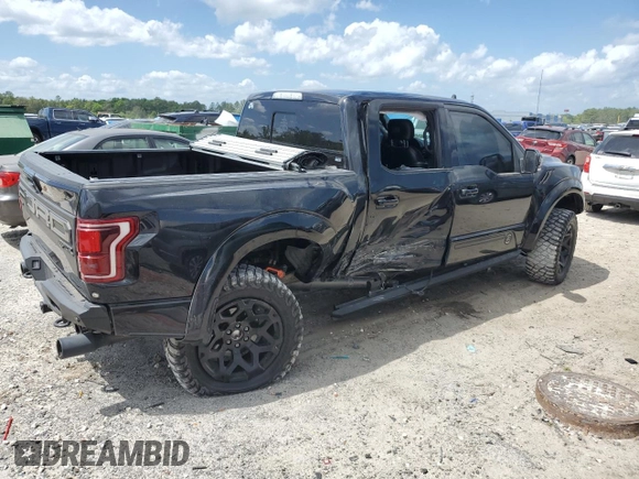2020 Ford F-150 Raptor with VIN 1FTFW1RG0LFB10014, listed as a Copart auction lot 51578245 with 57,303 mi miles and Non Repairable. Bid and sale history available at carsss.com. Image 3.