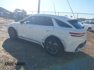 2023 Genesis GV70 2.5T with VIN KMUMADTB7PU120364, listed as a IAAI auction lot 42186139 with 24,686 mi miles and . Bid and sale history available at DreamBid. Image 3.