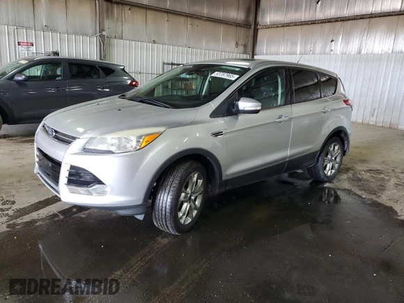 2013 Ford Escape SEL with VIN 1FMCU9HX4DUA94546, listed as a Copart auction lot 53787965 with 202,725 mi miles and Salvage Title. Bid and sale history available at carsss.com. Image 1.