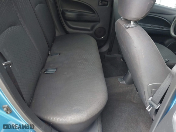 2015 Mitsubishi Mirage DE with VIN ML32A3HJ9FH043477, listed as a IAAI auction lot 42109009 with 124,817 mi miles. Bid and sale history available at carsss.com. Image 8.