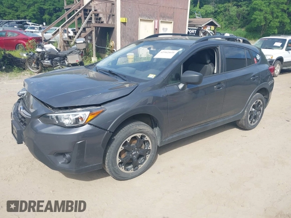 2021 Subaru Crosstrek with VIN JF2GTAAC5M9314296, listed as a IAAI auction lot 42502035 with 40,663 mi miles and . Bid and sale history available at DreamBid. Image 2.