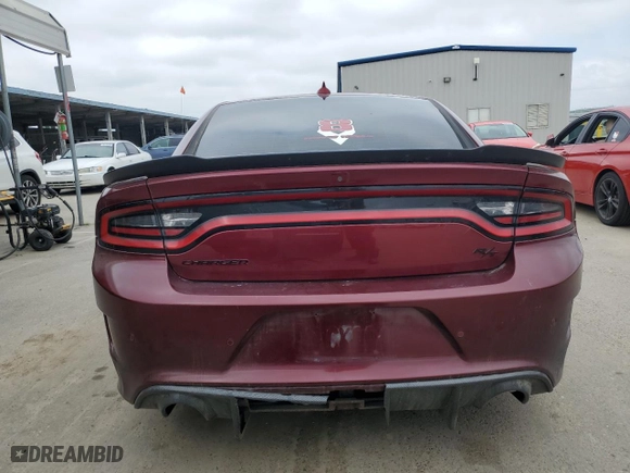 2019 Dodge Charger R/T with VIN 2C3CDXCT8KH652755, listed as a Copart auction lot 46363375 with 66,104 mi miles and Salvage Title. Bid and sale history available at carsss.com. Image 6.