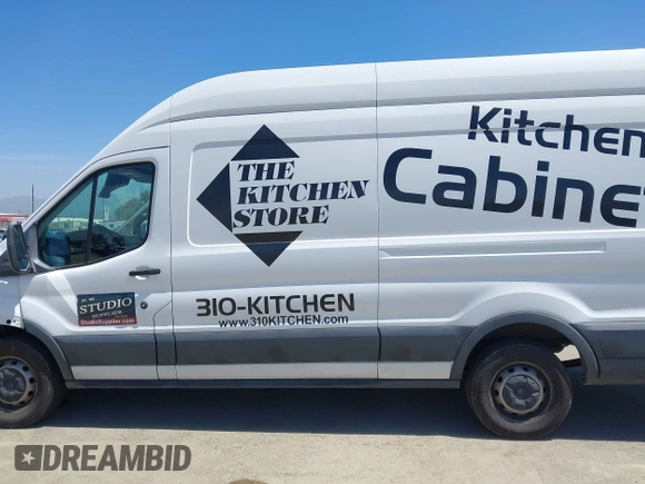 2018 Ford Transit Cargo with VIN 1FTBW3XGXJKB34600, listed as a IAAI auction lot 42017817 with 116,399 mi miles. Bid and sale history available at carsss.com. Image 14.