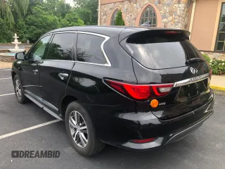 2019 Infiniti QX60 Pure z VIN 5N1DL0MM6KC565937, wystawiony jako Copart lot #63652215 z przebiegiem 198 392 mil mil oraz Czysty tytuł • Clean title. Historia ofert i sprzedaży dostępna na DreamBid. Obrazek 2.