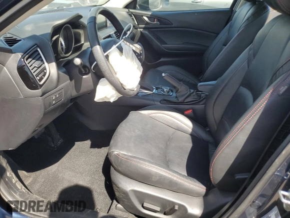 2015 Mazda 3 i Grand Touring with VIN 3MZBM1W78FM137066, listed as a Copart auction lot 54691605 with 83,241 mi miles and Salvage title. Bid and sale history available at DreamBid. Image 7.
