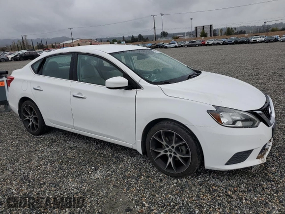 2016 Nissan Sentra S with VIN 3N1AB7APXGY279575, listed as a Copart auction lot 48631115 with 90,022 mi miles and Salvage Title. Bid and sale history available at carsss.com. Image 4.