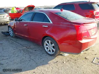2013 Cadillac ATS with VIN 1G6AA5RX1D0126116, listed as a IAAI auction lot 41210425 with 187,168 mi miles. Bid and sale history available at carsss.com. Image 3.