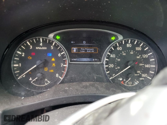 2016 Nissan Altima SL z VIN 1N4BL3AP0GC159564, wystawiony jako Copart lot #56174085 z przebiegiem 107 807 mil mil oraz Szkoda całkowita • Salvage title. Historia ofert i sprzedaży dostępna na DreamBid. Obrazek 9.