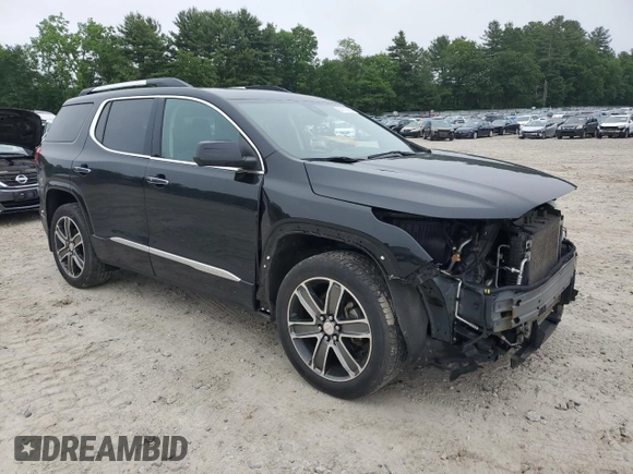 2017 GMC Acadia Denali with VIN 1GKKNXLS0HZ319460, listed as a Copart auction lot 59719985 with 110,302 mi miles and Salvage title. Bid and sale history available at DreamBid. Image 4.