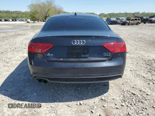 2016 Audi A5 Premium Plus with VIN WAUM2AFRXGA012620, listed as a Copart auction lot 53327735 with 138,216 mi miles and Salvage title. Bid and sale history available at DreamBid. Image 6.