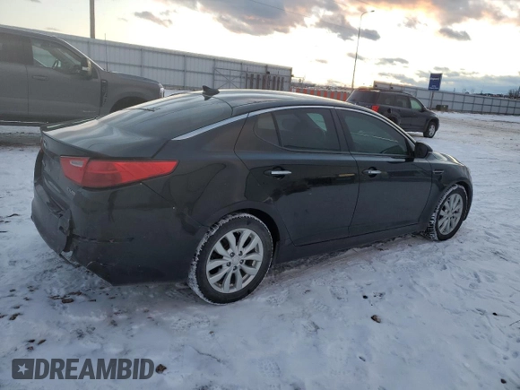 2015 Kia Optima EX with VIN 5XXGN4A77FG363163, listed as a Copart auction lot 88054885 with 100,645 mi miles and Salvage Title. Bid and sale history available at carsss.com. Image 3.