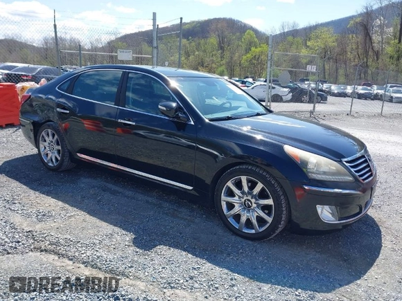 2011 Hyundai Equus Signature with VIN KMHGH4JF5BU041717, listed as a IAAI auction lot 41989423 with 175,113 mi miles and . Bid and sale history available at DreamBid. Image 1.