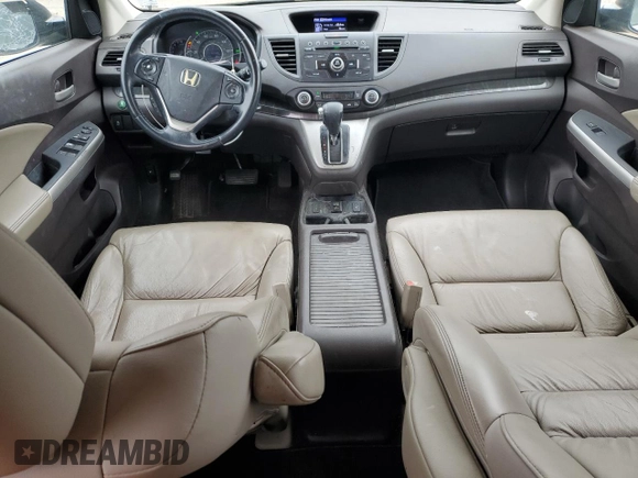 2013 Honda CR-V EX-L with VIN 5J6RM3H75DL003893, listed as a Copart auction lot 51090805 with 147,785 mi miles and Salvage Title. Bid and sale history available at DreamBid. Image 8.
