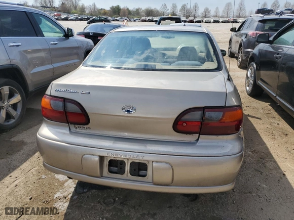 1998 Chevrolet Malibu LS with VIN 1G1NE52M3W6179735, listed as a Copart auction lot 47486764 with 0 mi miles and Salvage Title. Bid and sale history available at carsss.com. Image 6.