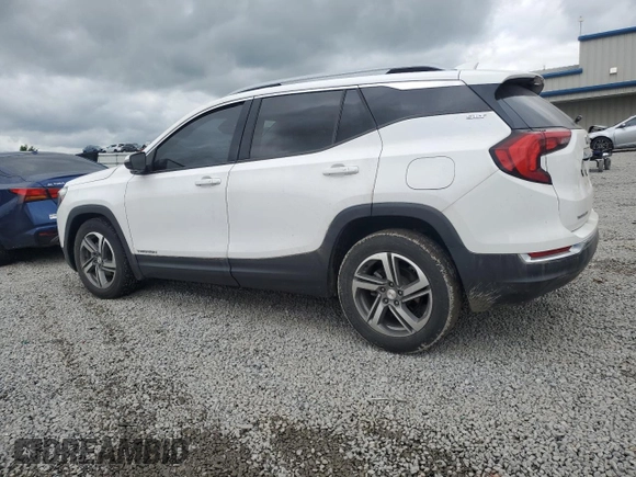 2020 GMC Terrain SLT with VIN 3GKALPEV3LL242124, listed as a Copart auction lot 55758825 with 116,142 mi miles and Salvage title. Bid and sale history available at DreamBid. Image 2.