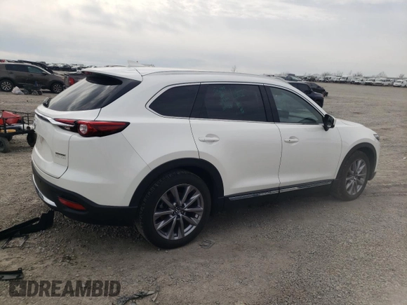 2023 Mazda CX-9 Carbon Edition with VIN JM3TCBDYXP0630514, listed as a Copart auction lot 46869765 with 14,410 mi miles and Salvage Title. Bid and sale history available at carsss.com. Image 3.