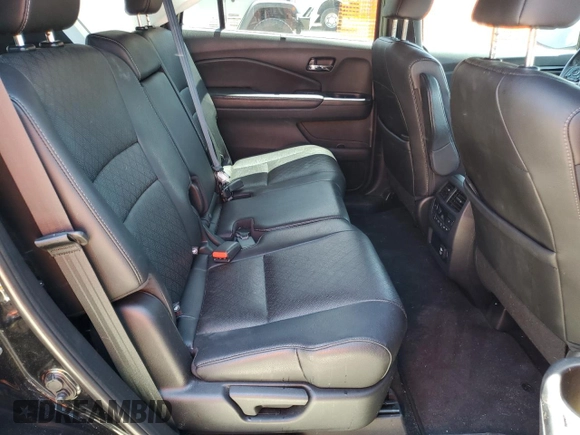 2019 Honda Passport Touring with VIN 5FNYF7H93KB004402, listed as a Copart auction lot 57576185 with 54,597 mi miles and Salvage title. Bid and sale history available at DreamBid. Image 11.