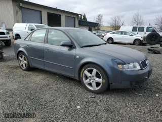 2004 Audi A4 1.8T with VIN WAULC68E24A062424, listed as a Copart auction lot 43200915 with 141,580 mi miles and Salvage Title. Bid and sale history available at carsss.com. Image 4.