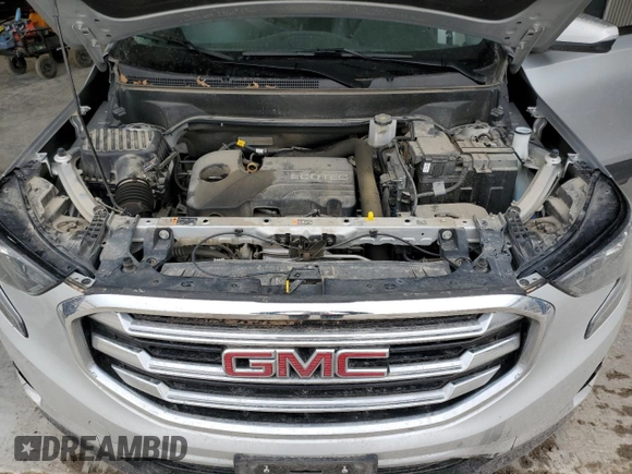 2020 GMC Terrain SLT with VIN 3GKALVEV1LL137814, listed as a Copart auction lot 47792555 with 92,714 mi miles and Salvage Title. Bid and sale history available at DreamBid. Image 13.
