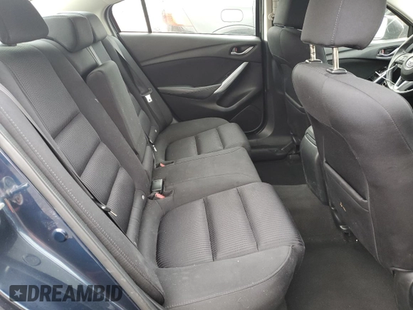 2015 Mazda 6 i Sport with VIN JM1GJ1U53F1191522, listed as a Copart auction lot 49593325 with 69,257 mi miles and Salvage Title. Bid and sale history available at carsss.com. Image 10.