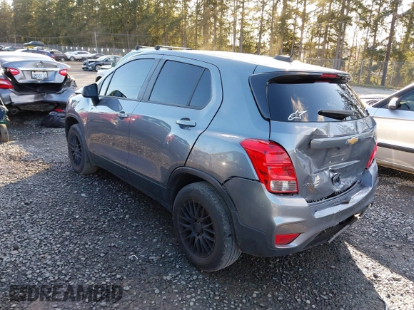 2020 Chevrolet Trax LS with VIN 3GNCJNSB4LL176912, listed as a IAAI auction lot 41746543 with 101,389 mi miles. Bid and sale history available at carsss.com. Image 3.