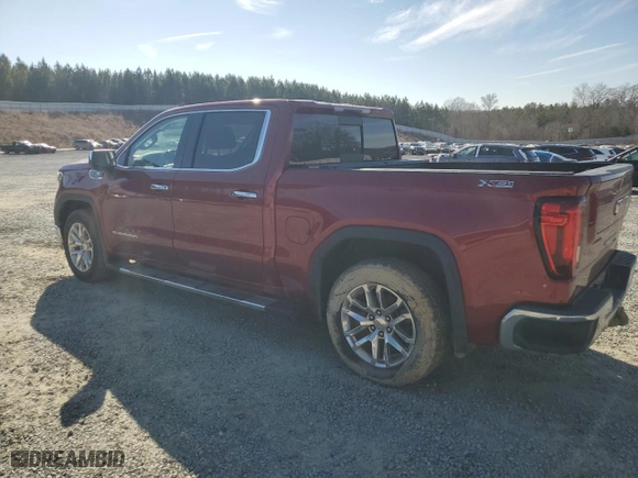 2019 GMC Sierra 1500 SLT with VIN 3GTU9DED2KG265625, listed as a Copart auction lot 45293105 with 112,137 mi miles and Salvage Title. Bid and sale history available at carsss.com. Image 2.