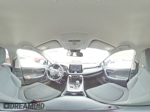 2021 Toyota RAV4 LE with VIN 2T3F1RFV6MC247024, listed as a Copart auction lot 56570715 with 49,043 mi miles and Salvage title. Bid and sale history available at DreamBid. Image 15.