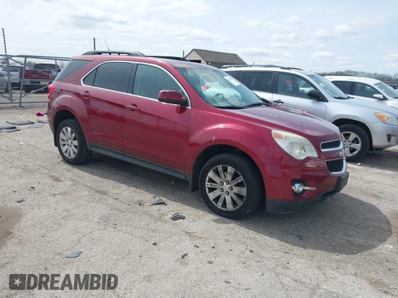 2010 Chevrolet Equinox 2LT with VIN 2CNFLPEY4A6232999, listed as a IAAI auction lot 41916792 with 216,803 mi miles and . Bid and sale history available at DreamBid. Image 1.