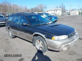 1999 Subaru Legacy Outback z VIN 4S3BG6857X7627688, wystawiony jako IAAI lot #41712387 z przebiegiem 187 697 mil mil oraz . Historia ofert i sprzedaży dostępna na DreamBid. Obrazek 1.
