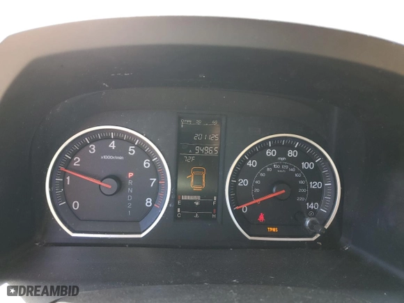 2008 Honda CR-V EX-L with VIN JHLRE48708C034972, listed as a Copart auction lot 53843665 with 201,125 mi miles and Salvage Title. Bid and sale history available at carsss.com. Image 9.