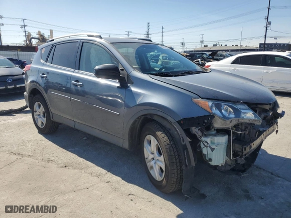 2013 Toyota RAV4 LE with VIN 2T3ZFREV3DW036961, listed as a Copart auction lot 48205675 with 129,786 mi miles and Salvage Title. Bid and sale history available at carsss.com. Image 4.