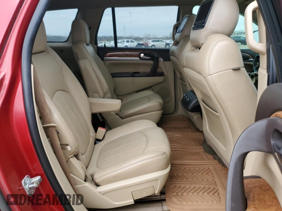 2012 Buick Enclave Leather with VIN 5GAKRCED0CJ175036, listed as a Copart auction lot 50135675 with 137,036 mi miles and Salvage Title. Bid and sale history available at carsss.com. Image 11.