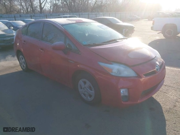 2010 Toyota Prius II with VIN JTDKN3DU3A0241884, listed as a IAAI auction lot 41444914 with 229,505 mi miles. Bid and sale history available at carsss.com. Image 1.